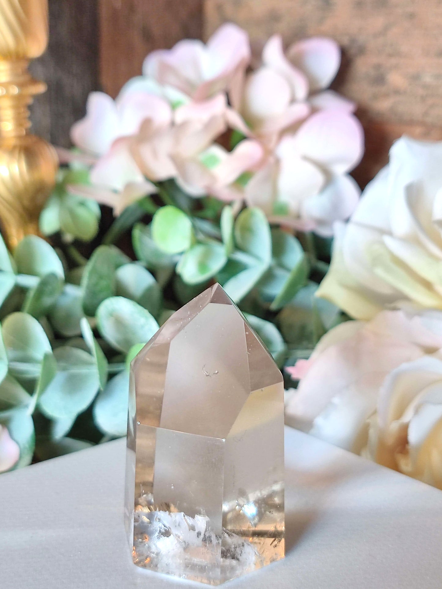 High Quality Rauchquarz Spitze RQ30, hell