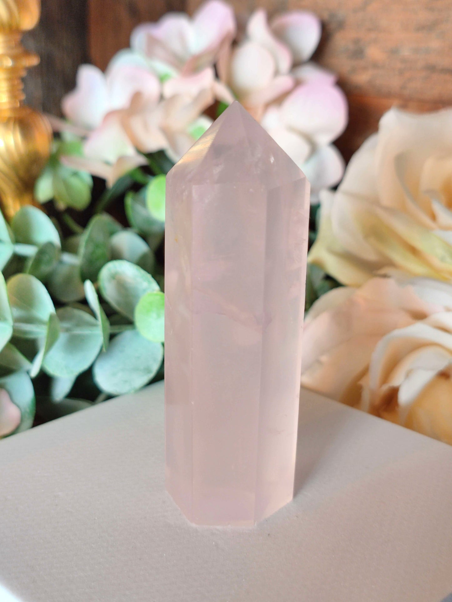 Rosenquarz Spitze MA25