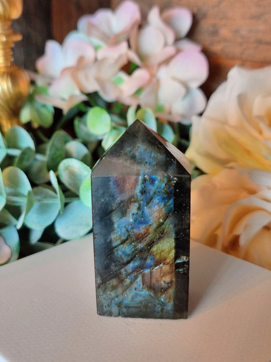 Labradorit Turm LB15