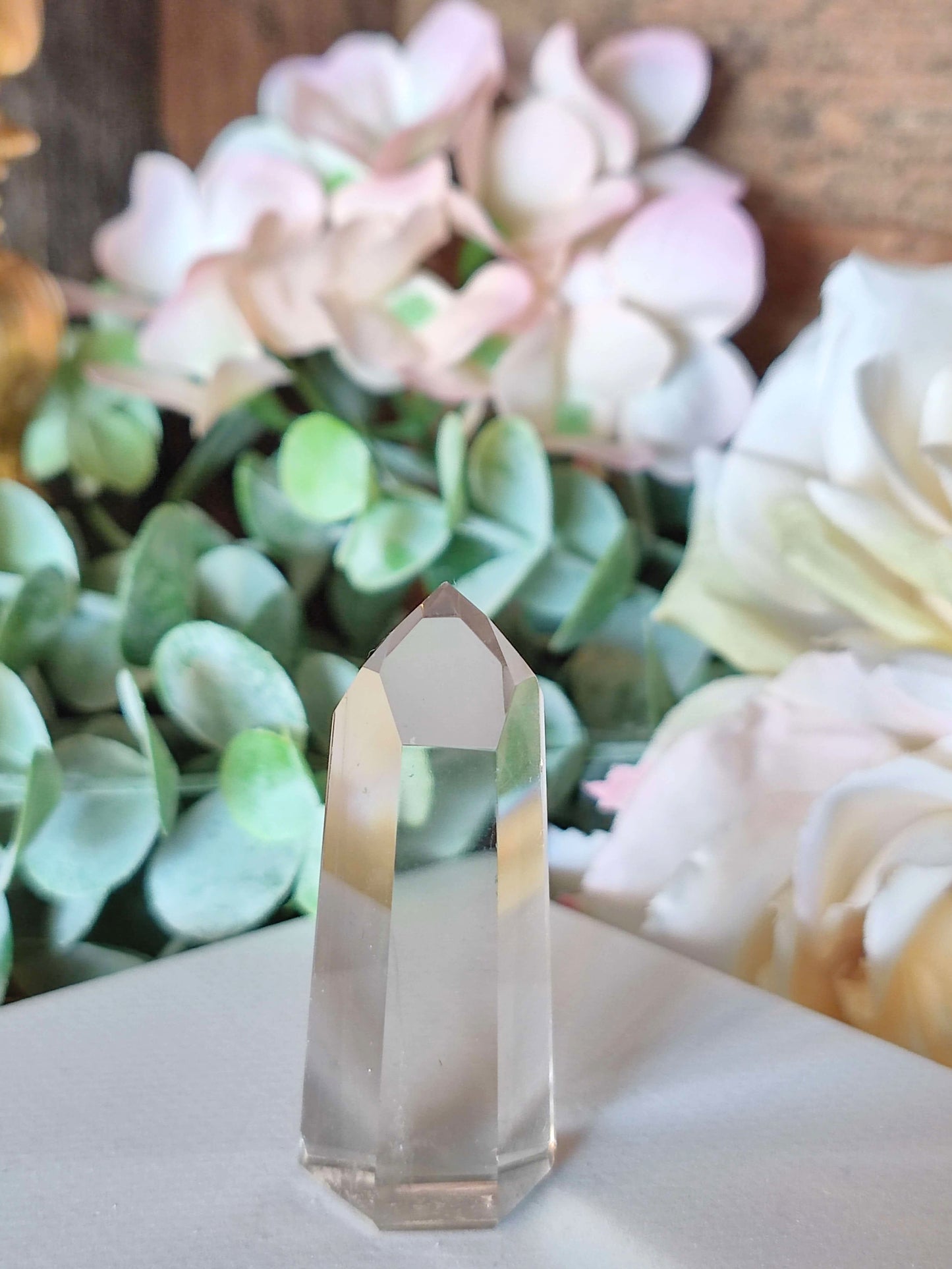 High Quality Rauchquarz Spitze RQ21, hell