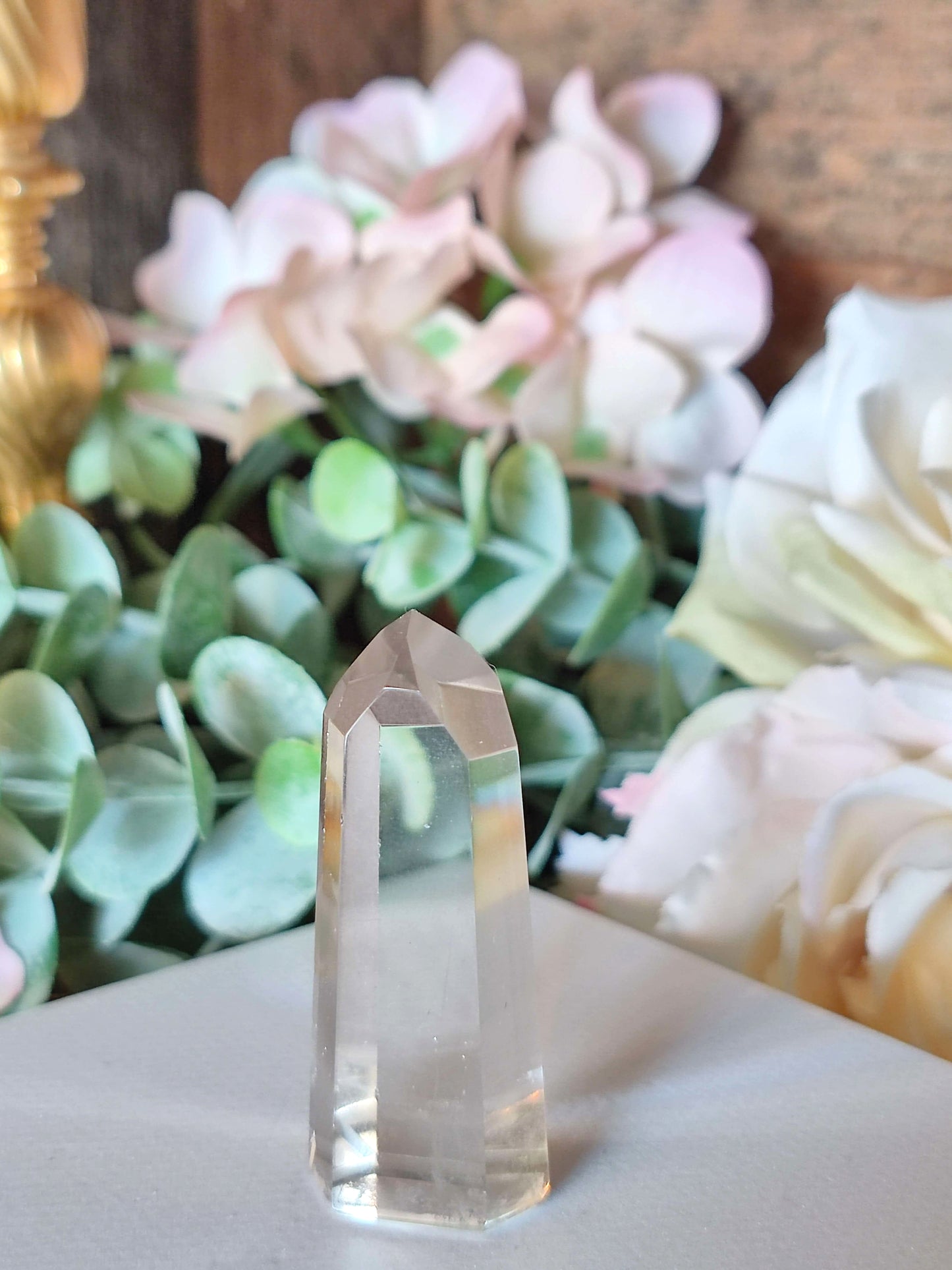 High Quality Rauchquarz Spitze RQ21, hell