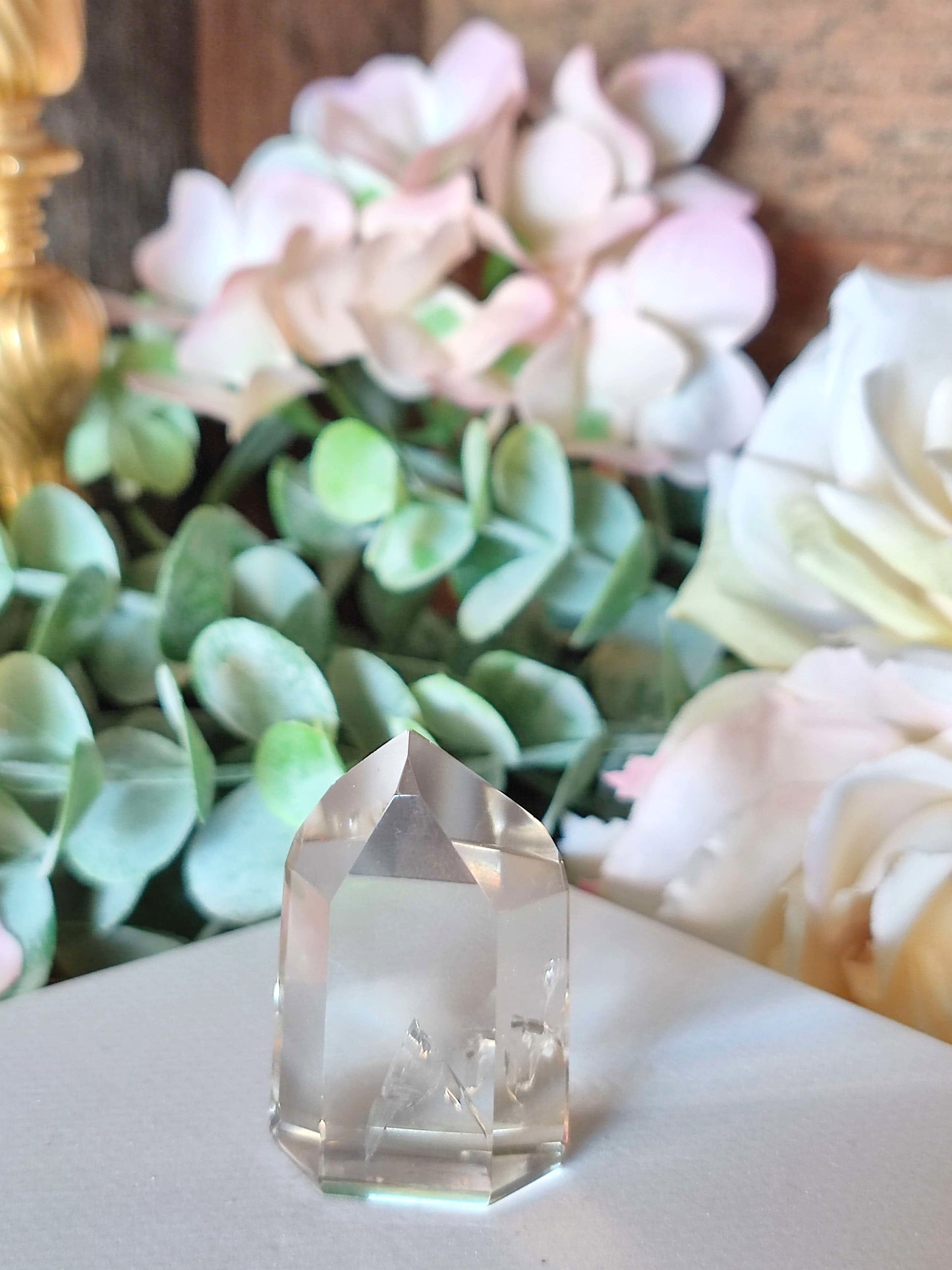 High Quality Rauchquarz Spitze RQ20, hell