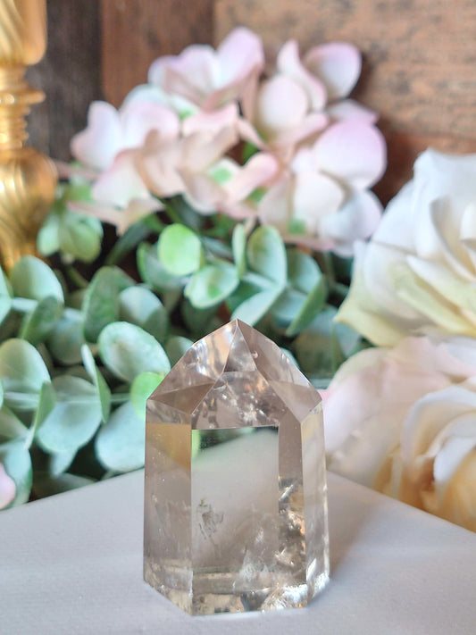 High Quality Rauchquarz Spitze RQ30, hell