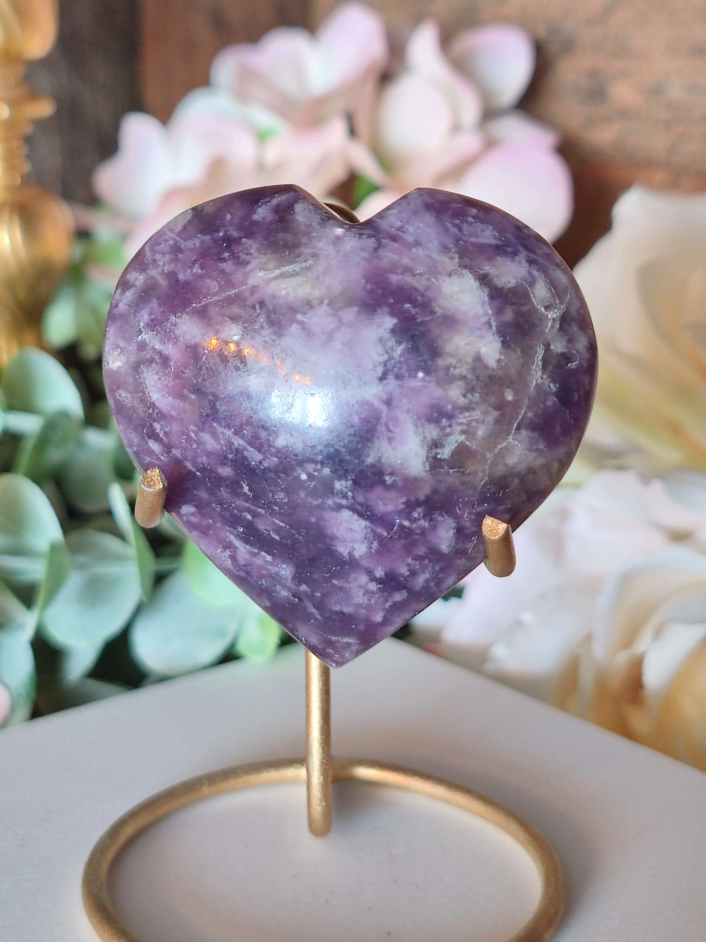 Lepidolith Herz LW20