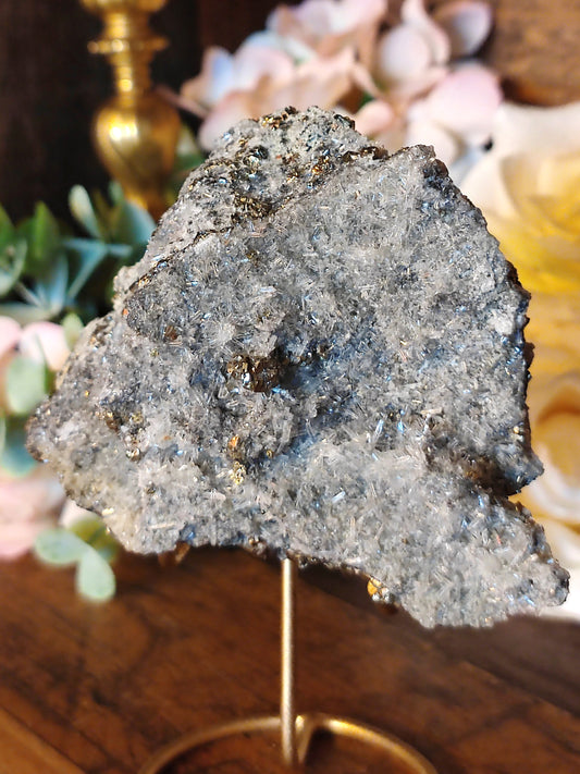 Quarz mit Pyrit PQ39