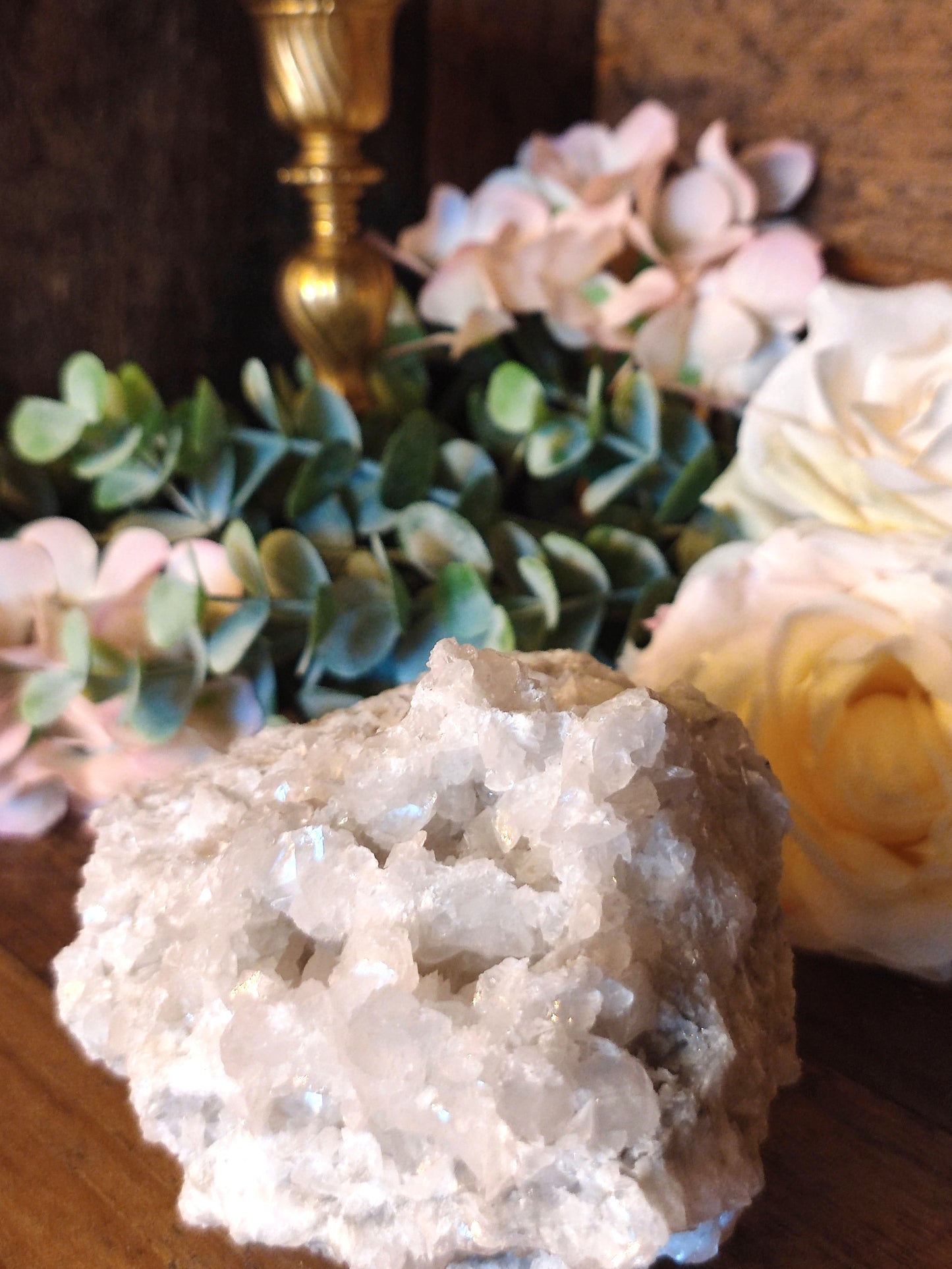 Calcit-Quarz Stufe CQ60