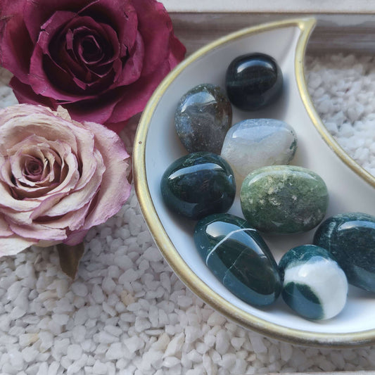 Moosachat Trommelstein, Extra-Qualität